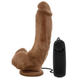 Loverboy The Boxer Vibrating Cock-Mocha 9"