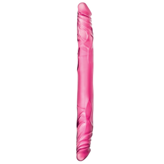 B Yours. Double Dildo-Pink 14"