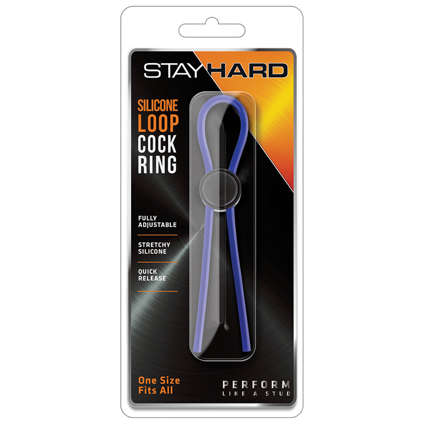 Stay Hard Silicone Loop Cock Ring