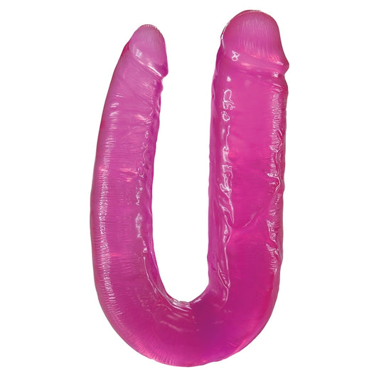 B Yours Double Headed Dildo-Pink 18"