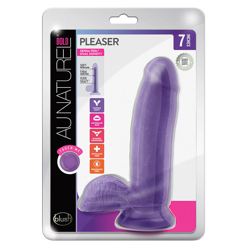 Au Naturel Bold Pleaser Dildo 7"