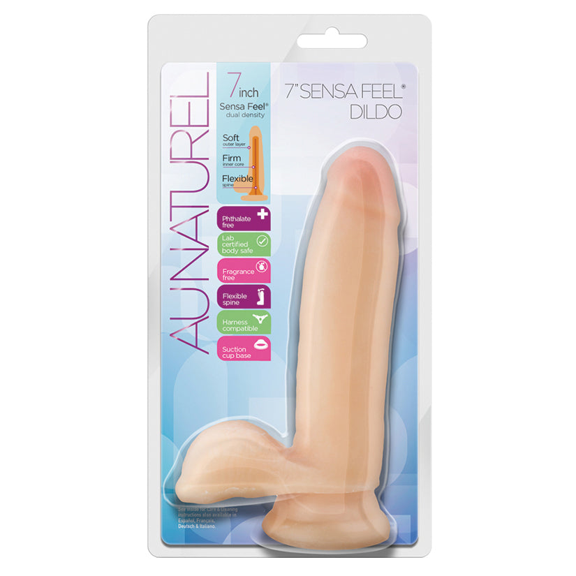 Au Naturel Sensa Feel Dildo 7"