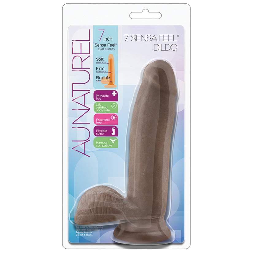 Au Naturel Sensa Feel Dildo 7"