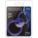 Juego de anillos para el pene Performance VS4 Pure Premium
