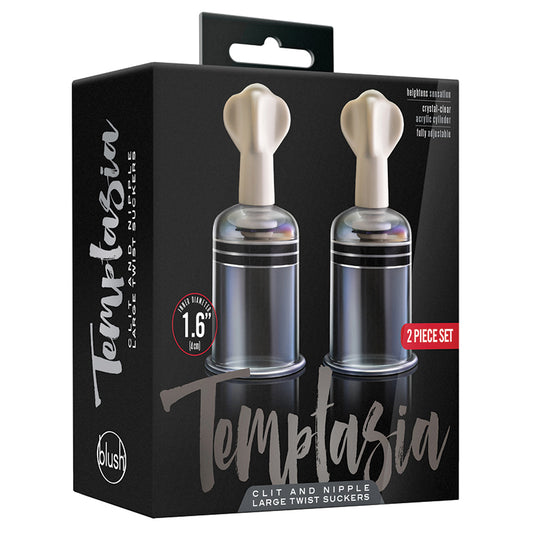 Temptasia Clit And Nipple Suckers-Clear