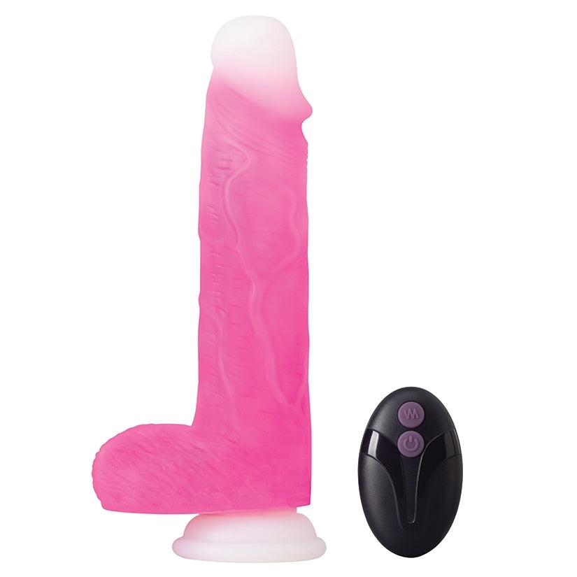 Neo Elite Roxy Gyrating Dildo-Pink 8"