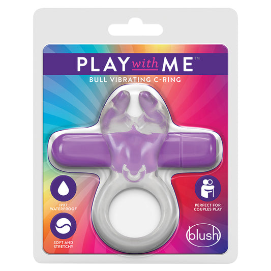 Play With Me Bull Vibrating C-Ring
