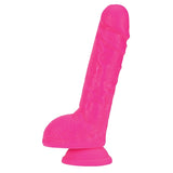 Neo Elite Silicone Dual Density Cock With Balls 9"