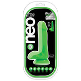 Neo Elite Silicone Dual Density Cock With Balls 6"