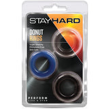 Stay Hard Donut Rings (3 Pack)