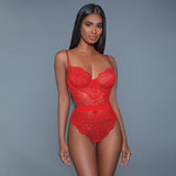 Bettany Bodysuit-Red