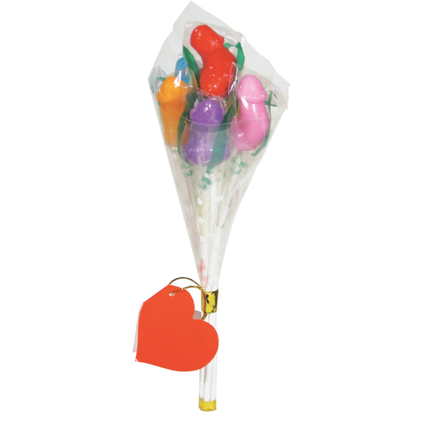 Bouquet Pecker Candy 6pc