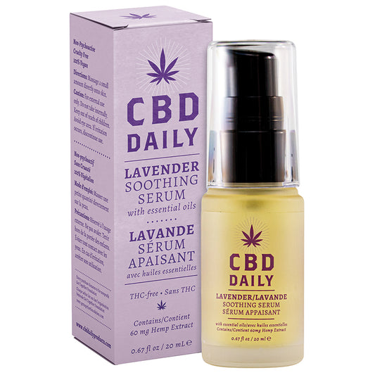 CBD Daily Soothing Serum-Lavender 0.67oz