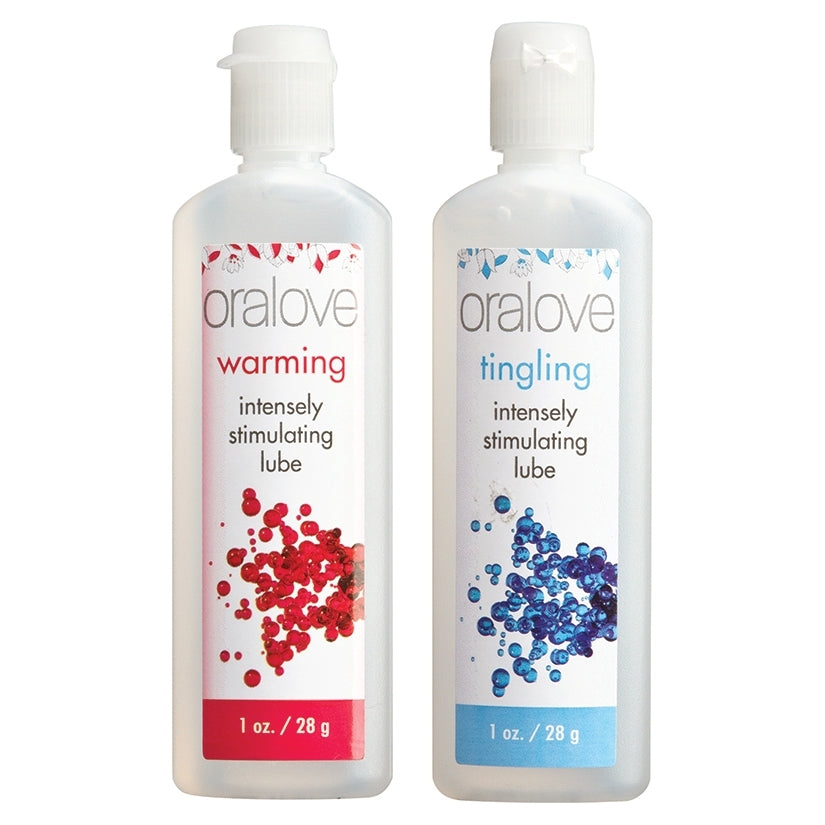 Oralove Dynamic Duo Lube-Warming & Tingling