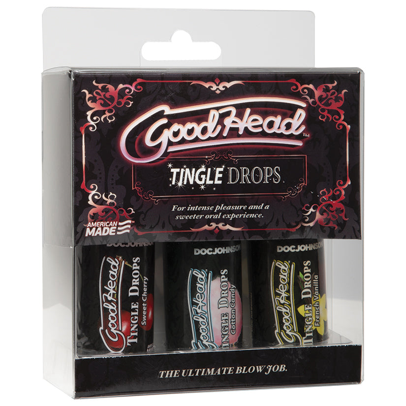 GoodHead Tingle Drops-Assorted Flavors (3 Pack)