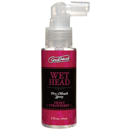 GoodHead Wet Head Dry Mouth Spray-Strawberry 2oz