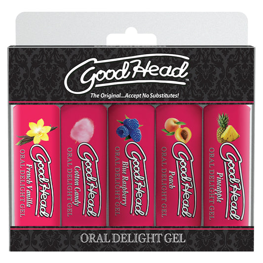 GoodHead Oral Delight Gel-5 Pack 1oz