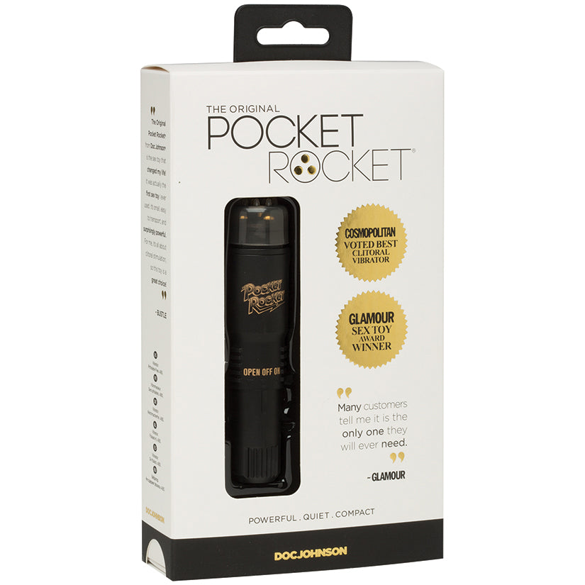 Limited Edition Pocket Rocket-Black 4"