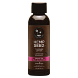 Body Hemp Seed Massage Lotion 2oz