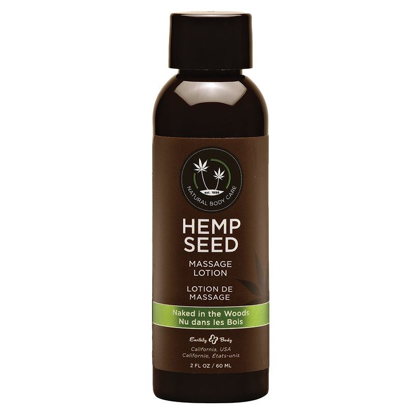 Body Hemp Seed Massage Lotion 2oz