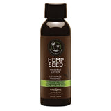 Body Hemp Seed Massage Lotion 2oz