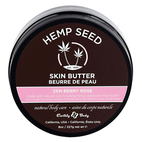 Hemp Seed Skin Butter-Zen Berry Rose 8oz