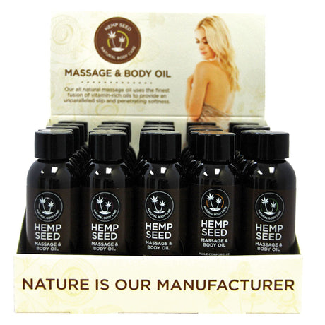 Hemp Seed Massage Oil 2oz