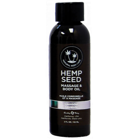 Hemp Seed Massage Oil 2oz