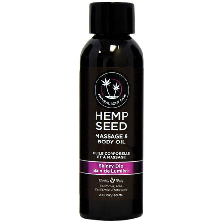 Hemp Seed Massage Oil 2oz