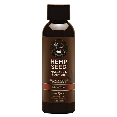 Hemp Seed Massage Oil 2oz