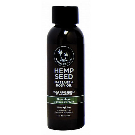 Hemp Seed Massage Oil 2oz