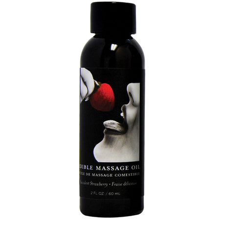 Earthly Body Edible Massage Oil  2oz