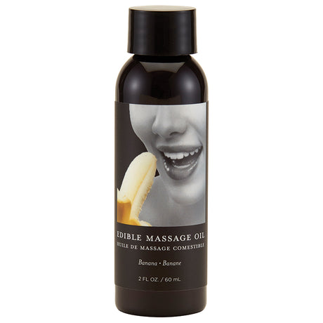 Earthly Body Edible Massage Oil  2oz