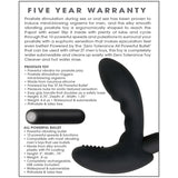 Zero Tolerance Eternal P-Spot Massager-Black