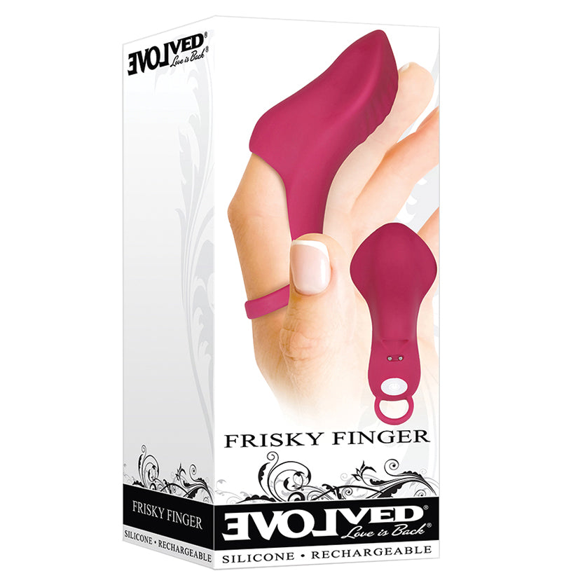 Frisky Finger-Burgundy