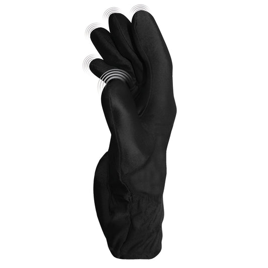 Fukuoku Five Finger Massage Glove-Black Right Hand