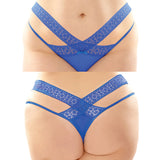 Daphne Brazilian-Cut Panty-Royal Blue