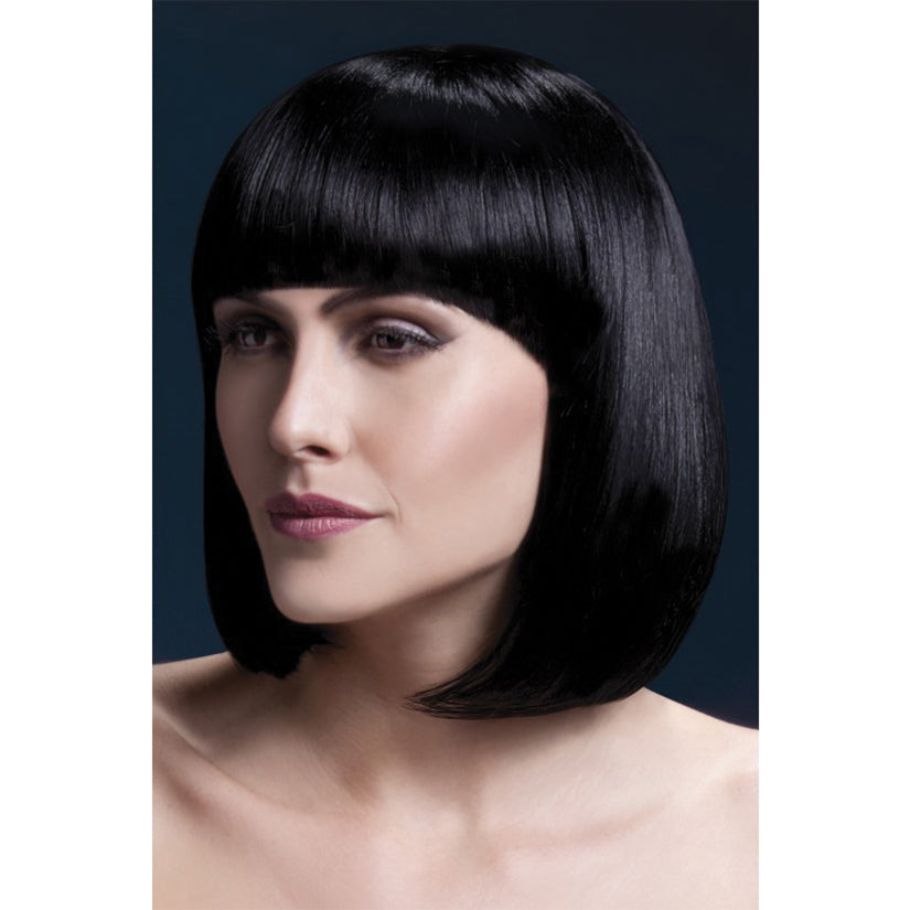 Elise Wig Sleek Bob With Fringe 13"