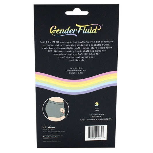 Gender Fluid Equipped Soft Packer 5"