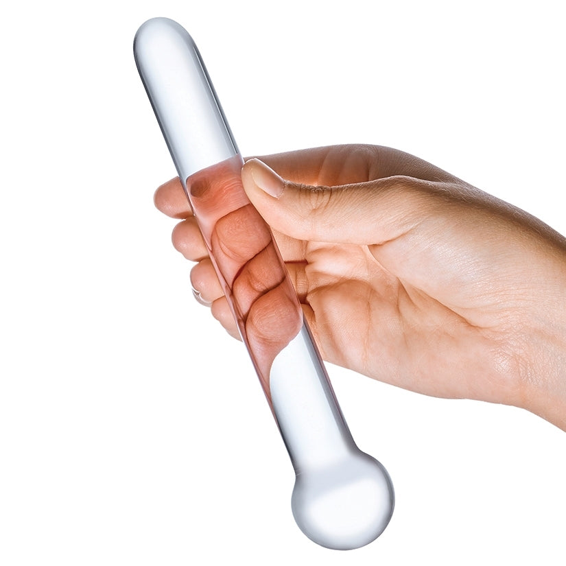 Glas 7" Straight Glass Dildo