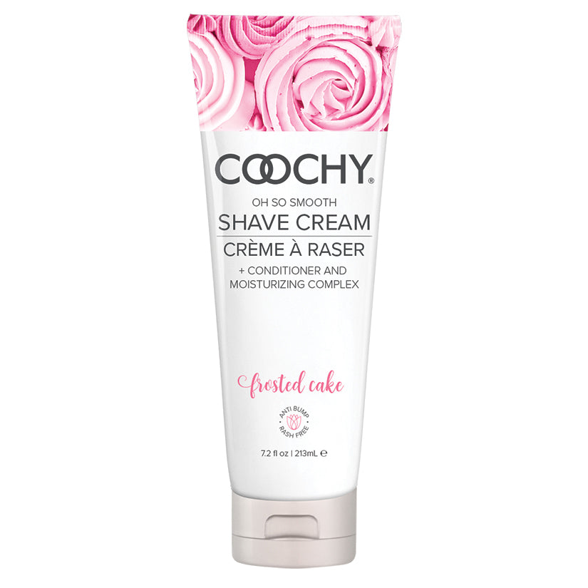 Coochy Shave Cream-Frosted Cake