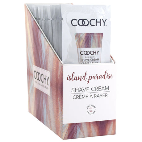 Coochy Shave Cream 15ml Foil Display Of 24