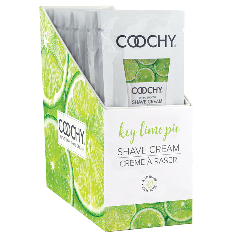 Coochy Shave Cream 15ml Foil Display Of 24