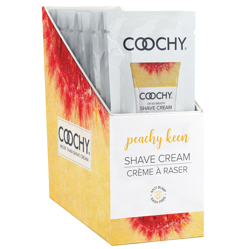 Coochy Shave Cream 15ml Foil Display Of 24