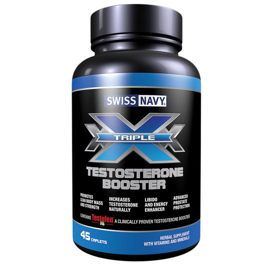 Triple X Testosterone Booster-45 Count Bottle