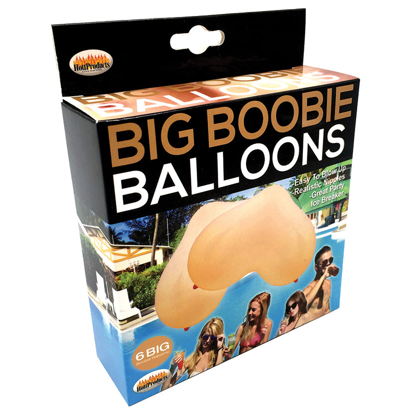 Boobie Balloons-Vanilla 6pk