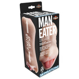 Skinsations Man Eater Dual Masturbator-Mouth & Vagina