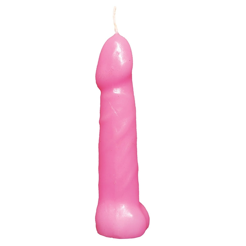 Bachelorette Party Pink Pecker Candles 5"