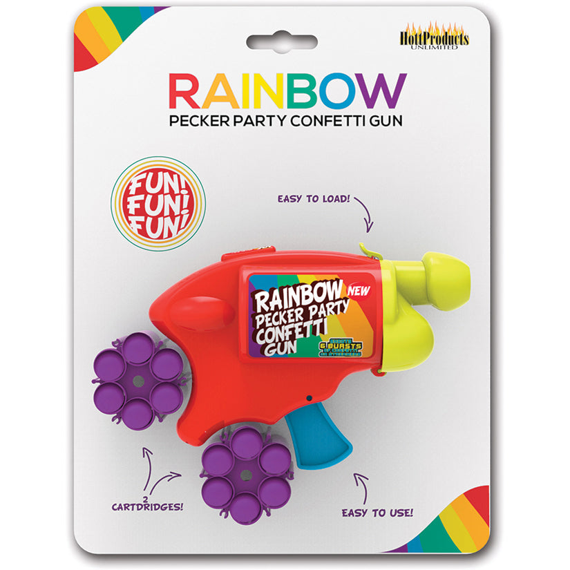 Rainbow Pecker Confetti Gun