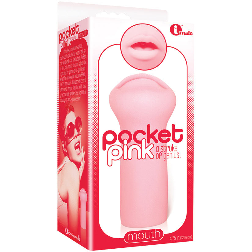 The 9'S Pocket Pink Mini Masturbator